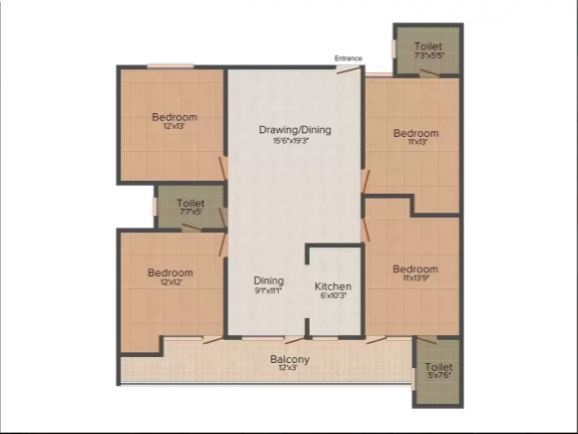 Floor Plan residency 4 Floor Plan Floor Plan