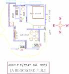 floorPlan of Khushi Residency