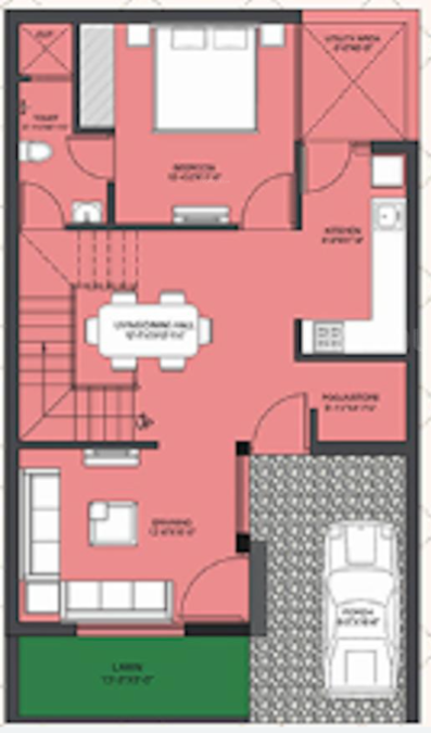  nakshatra Floor Plan Ground Floor Plan
