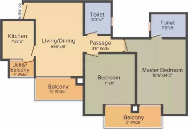 floorPlan of Tata Eureka Park Phase 2