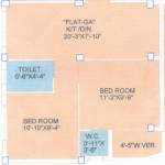 floorPlan of Dream Dream Heights Sarsuna