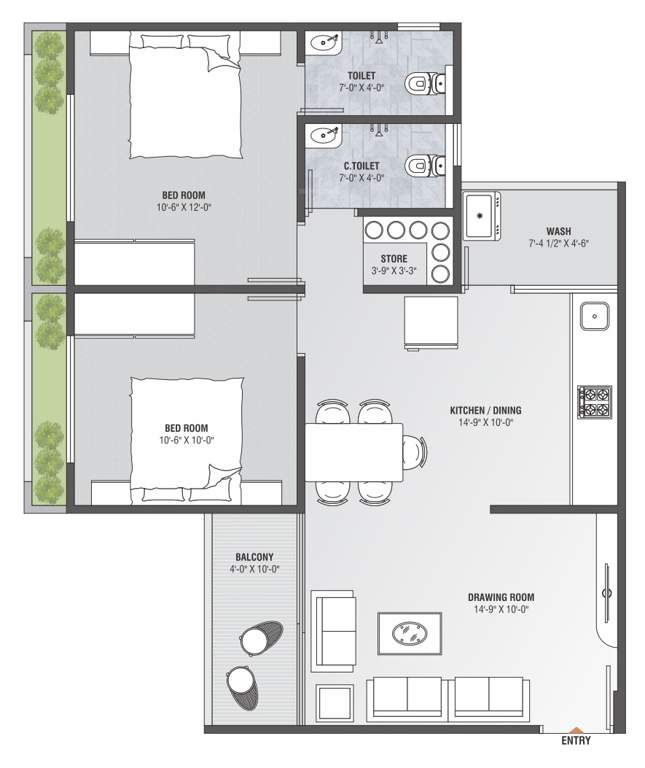  satyaa ii Floor Plan Floor Plan