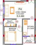 floorPlan of Rishi Sri Archana Flats