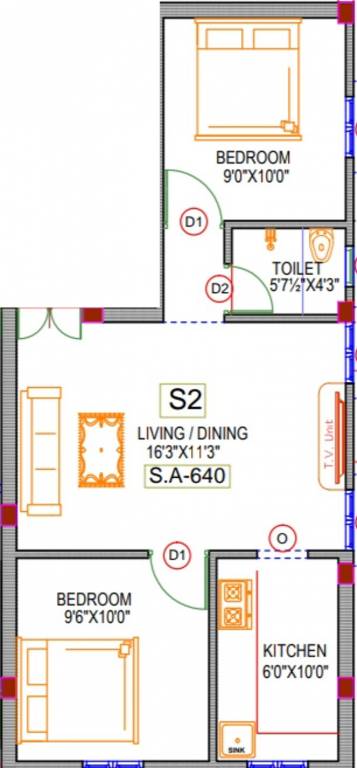 dummy Rishi Sri Archana Flats