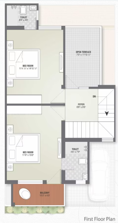 First Floor Plan mukund villa Floor Plan First Floor Plan