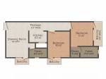 floorPlan of MGC Homes Sukh Sagar Apartments