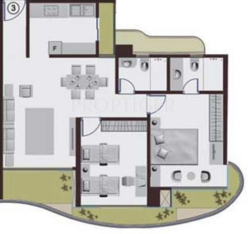 Adhiraj Cypress (2BHK+2T (1,136 sq ft) 1136 sq ft) Adhiraj Cypress (2BHK+2T (1,136 sq ft) 1136 sq ft)