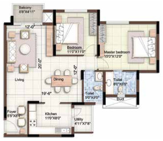  purva-seasons Floor Plan Floor Plan