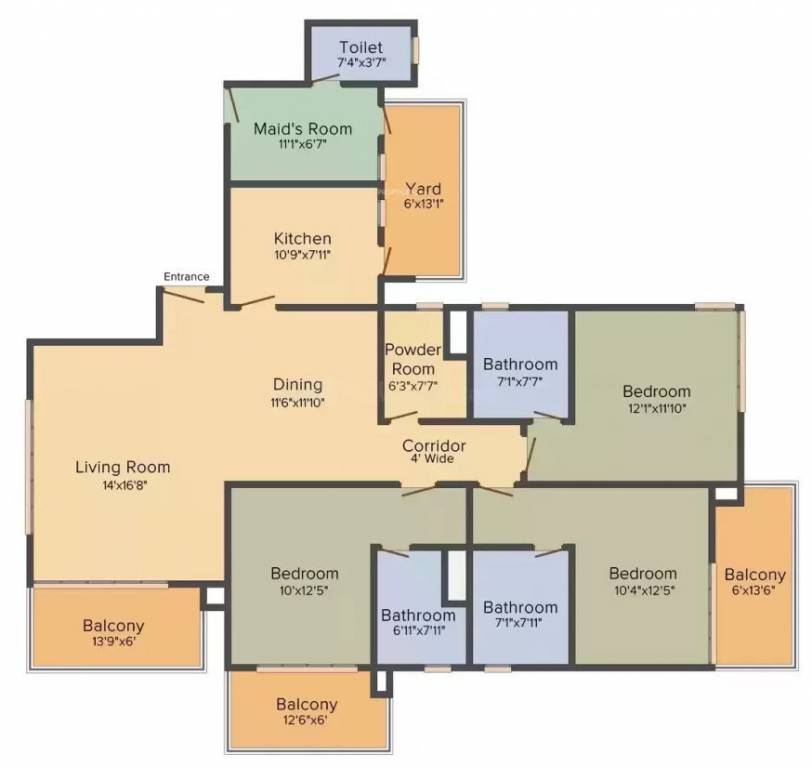  merlin iconic tower Floor Plan Floor Plan