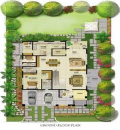  royal woods Floor Plan Ground Floor Plan