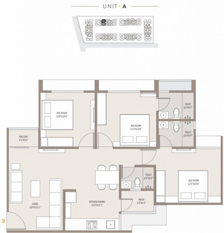  sharda parkview2 Floor Plan Floor Plan