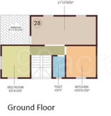  diamond regency Floor Plan Ground Floor Plan