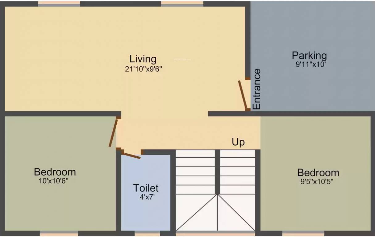  diamond regency Floor Plan Ground Floor Plan