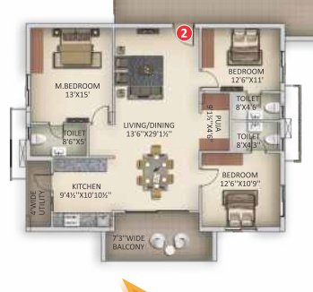  rami reddy towers Floor Plan Floor Plan
