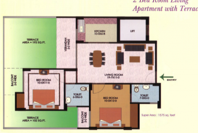  green-kaushambi Floor Plan Floor Plan