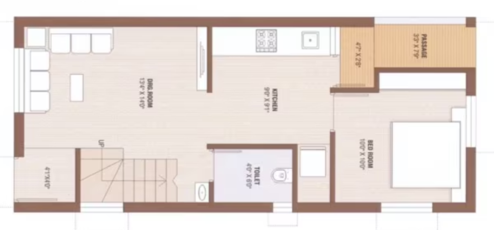  sun elegance Floor Plan Ground Floor Plan