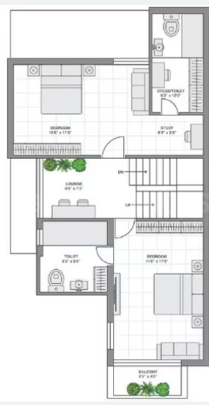  pushapak-bungalows Floor Plan First Floor Plan