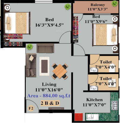 Sri Jeyam Brindavan Flats