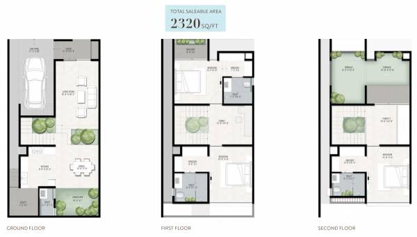 floorPlan of Gitanjali Earth N Sky Villa