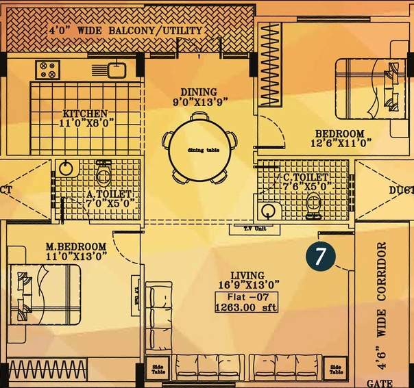  rishi rathna Floor Plan Floor Plan