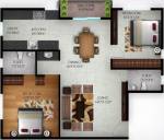 floorPlan of Aranyaa 87