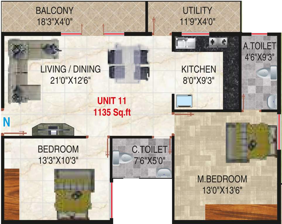  sai krupa Floor Plan Floor Plan