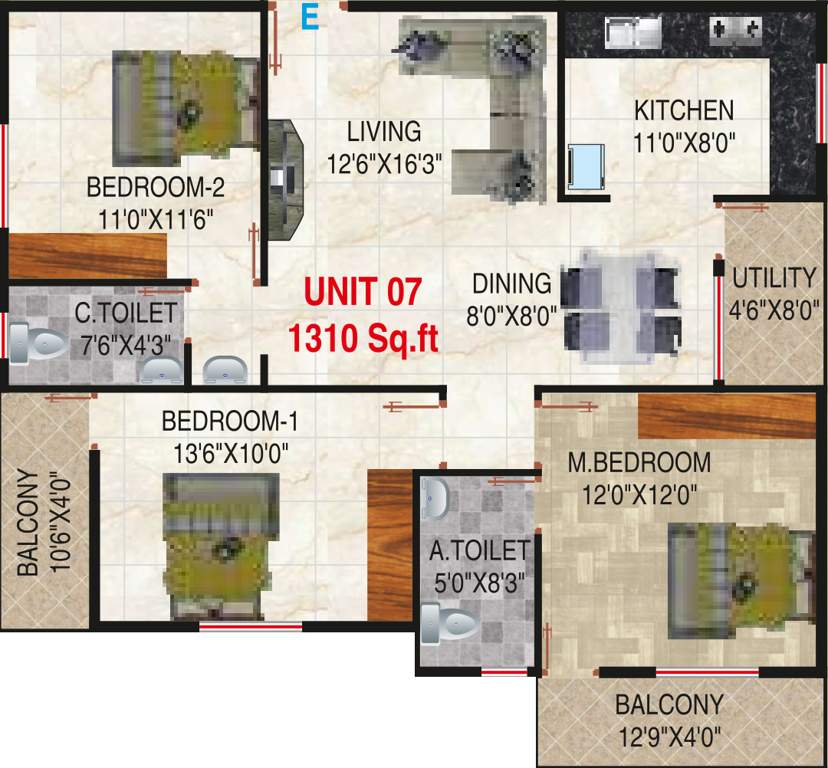  sai krupa Floor Plan Floor Plan