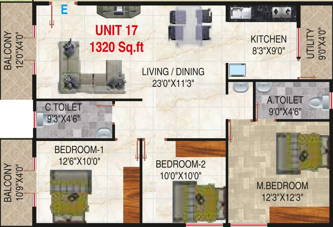  sai krupa Floor Plan Floor Plan