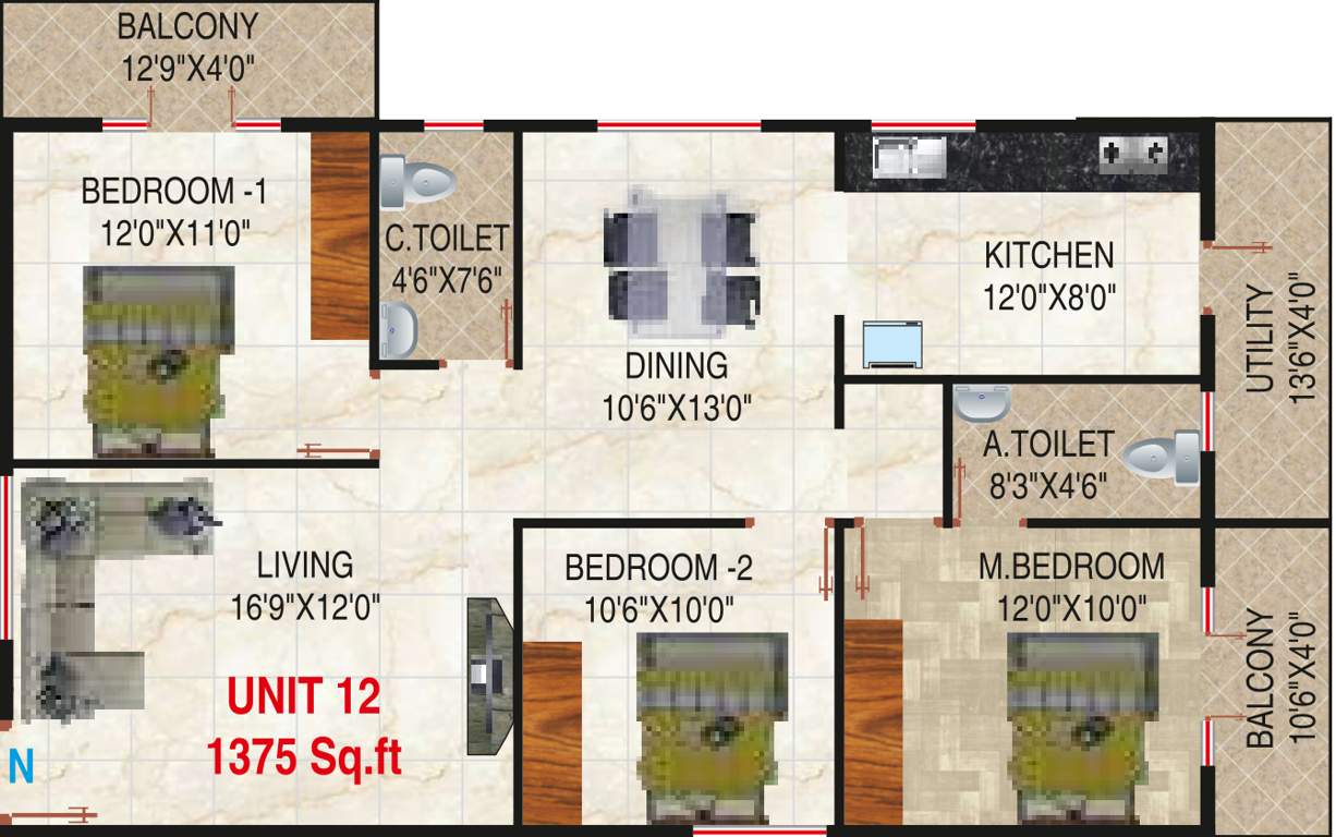  sai krupa Floor Plan Floor Plan
