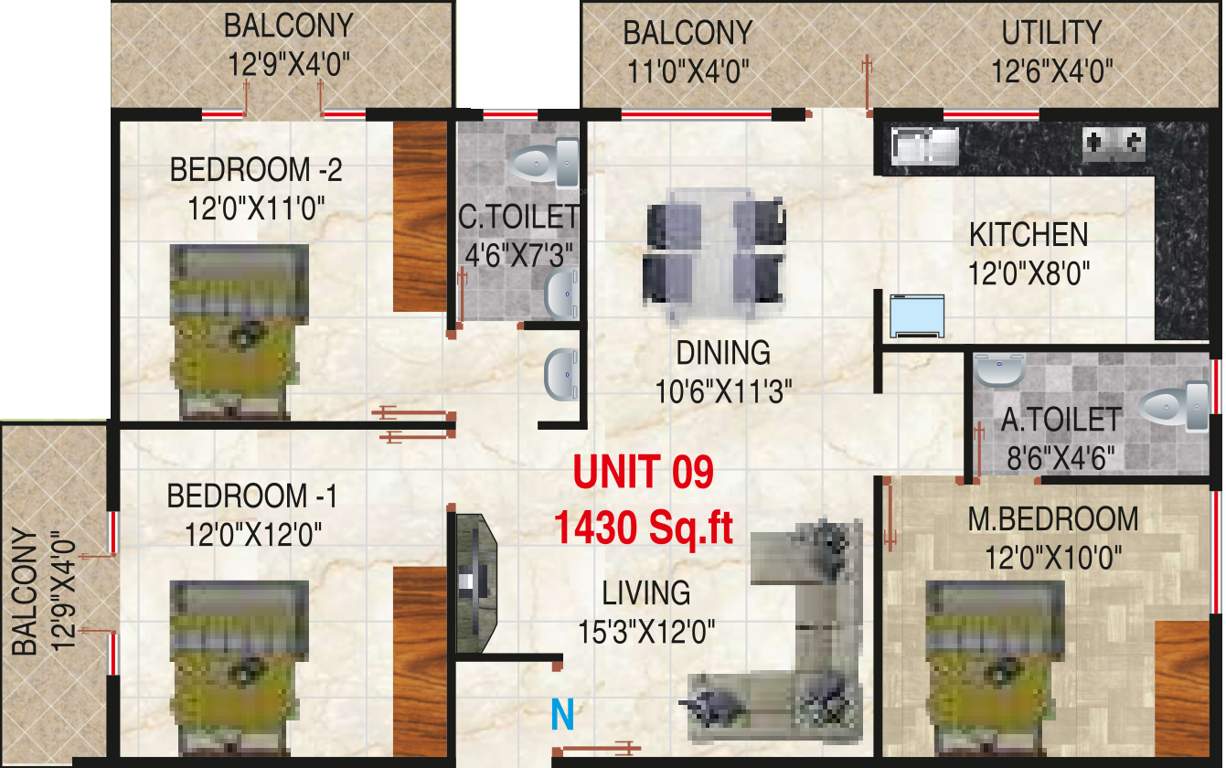 sai krupa Floor Plan Floor Plan