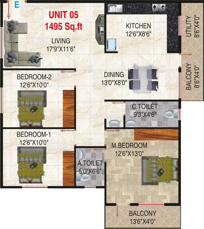  sai krupa Floor Plan Floor Plan