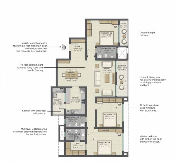  nesara-block-3 Floor Plan Floor Plan