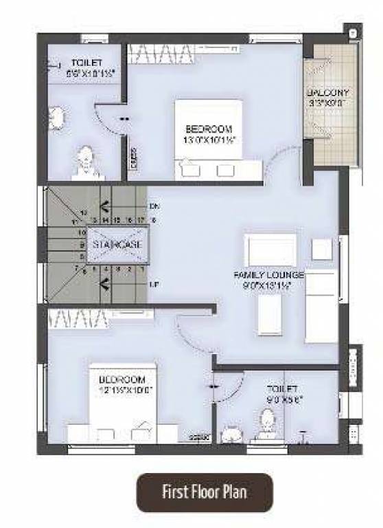 First Floor Plan diamond villas Floor Plan First Floor Plan