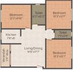 floorPlan of Helicon Estate Srishti