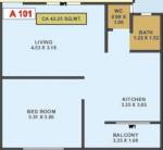 floorPlan of Shree Raj Keshav Complex