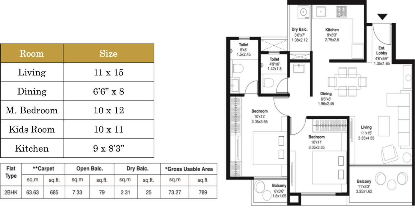 Mantra Monarch Phase 1