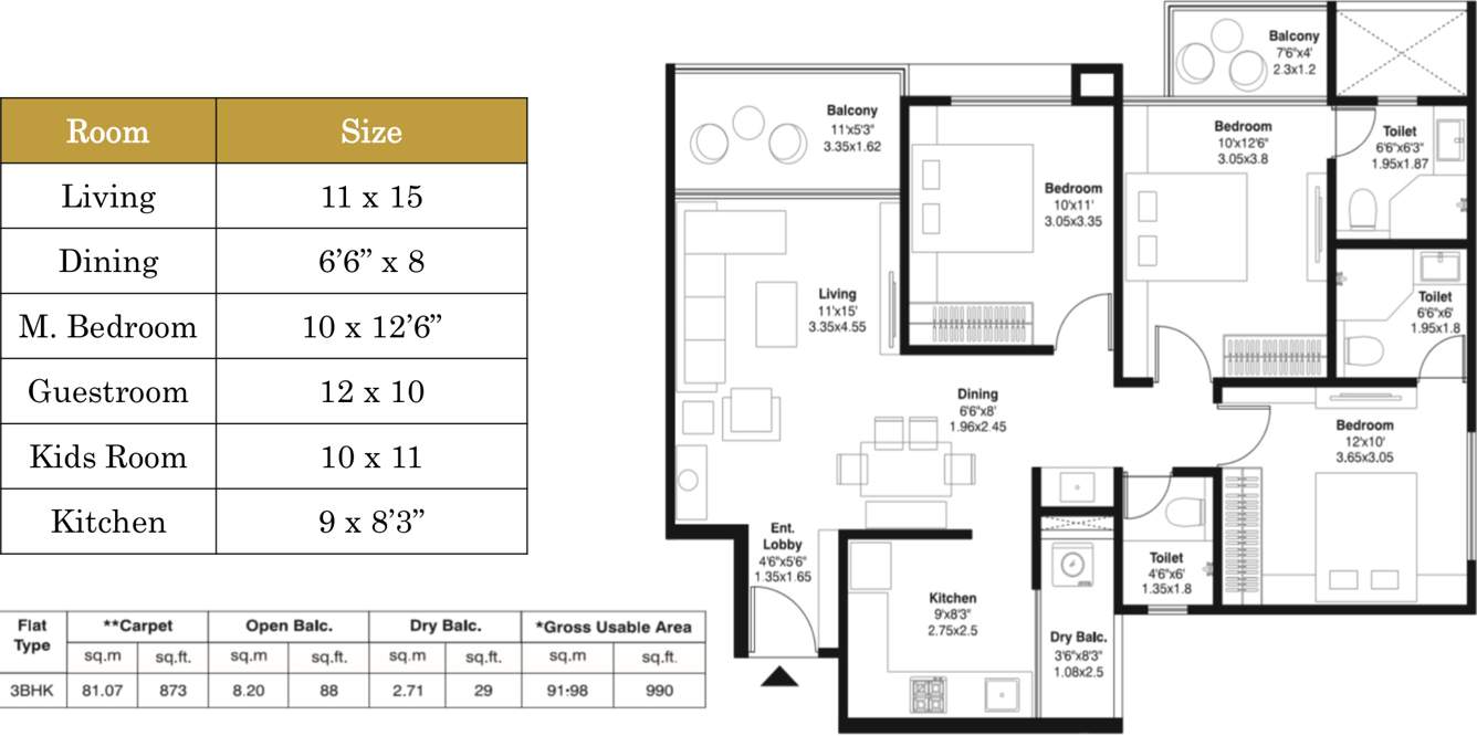 Mantra Monarch Phase 1