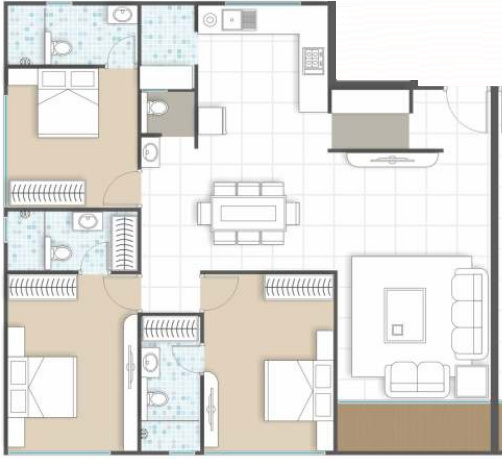 floorPlan of Banu Ibrahim Hayaa Fine Living