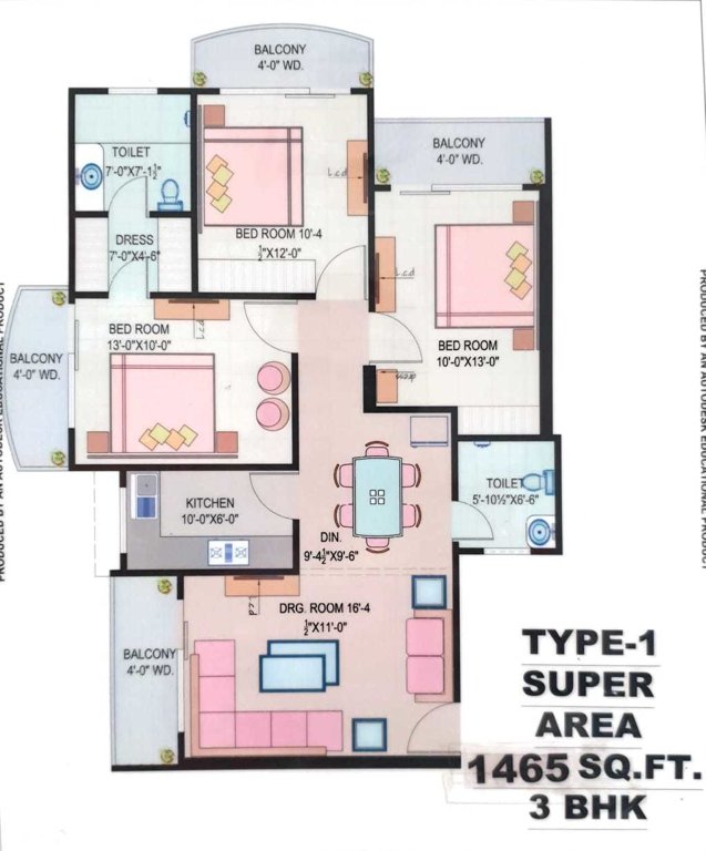 sai ratan prestige Floor Plan Floor Plan