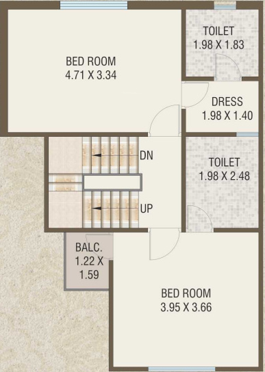 floorPlan of Vedant Royal Crest