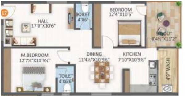  nayans-nature-springs Floor Plan Floor Plan
