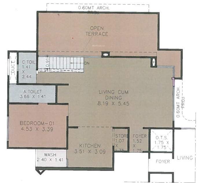  serene signatures Floor Plan Lower Level Penthouse Plan