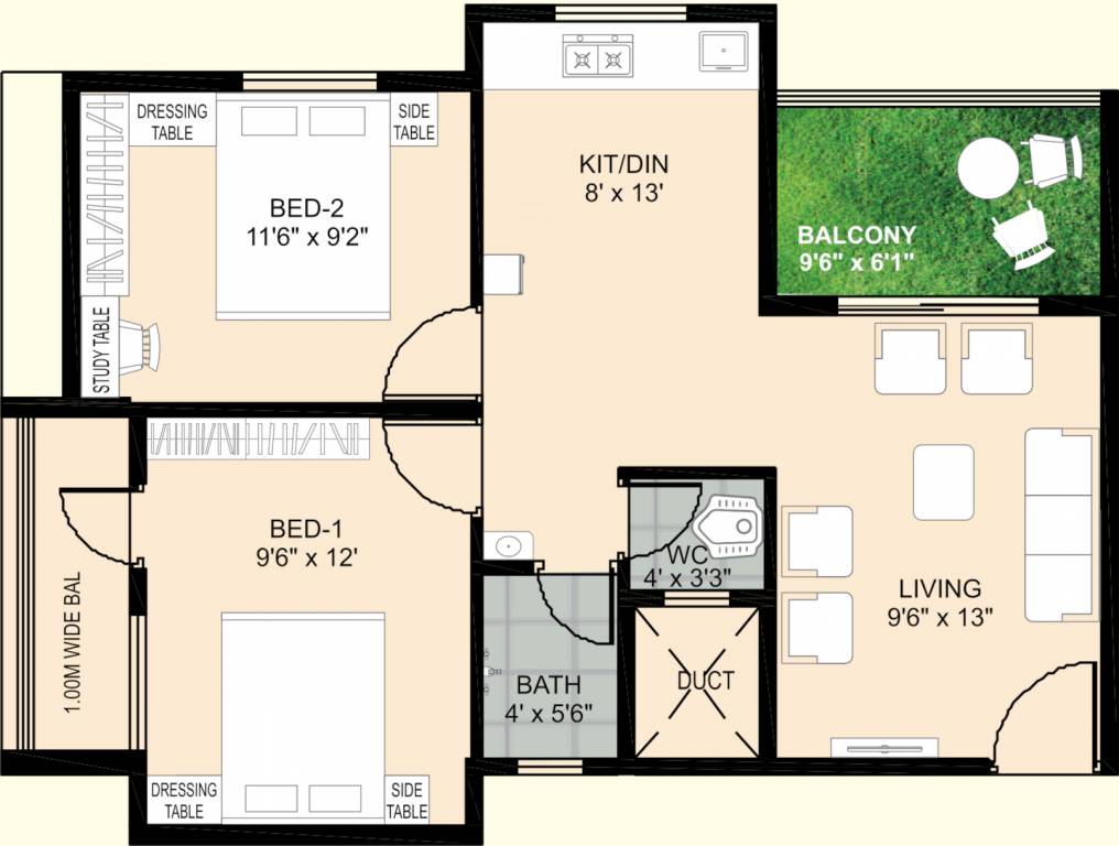 Floor Plan shriram residency Floor Plan Floor Plan