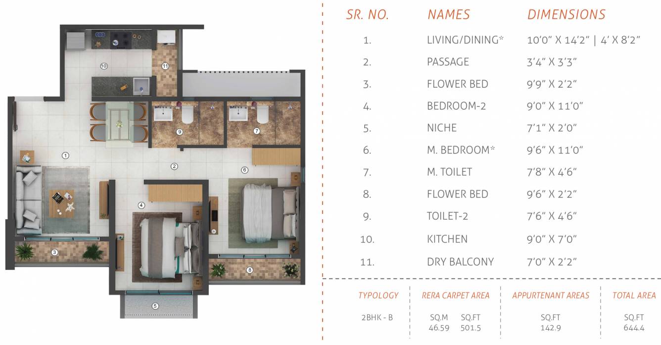 dummy Shapoorji Pallonji Joyville Virar Phase 3