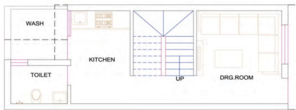 harivilla-duplex Floor Plan Ground Floor Plan