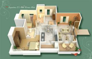 GK Rose County (3BHK+3T (1,217 sq ft) + Study Room 1217 sq ft)