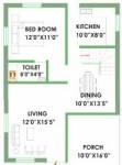 floorPlan of Griha Pravesh Ananta Residency