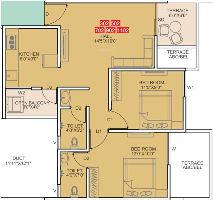 Rohan Yuva Building D