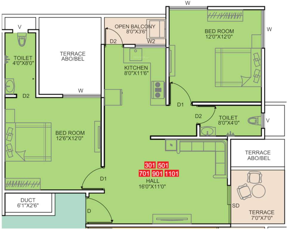 Rohan Yuva Building D