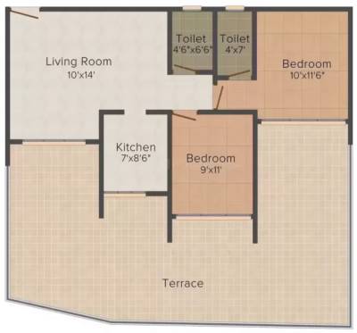floorPlan of Srishti Developers Paradise